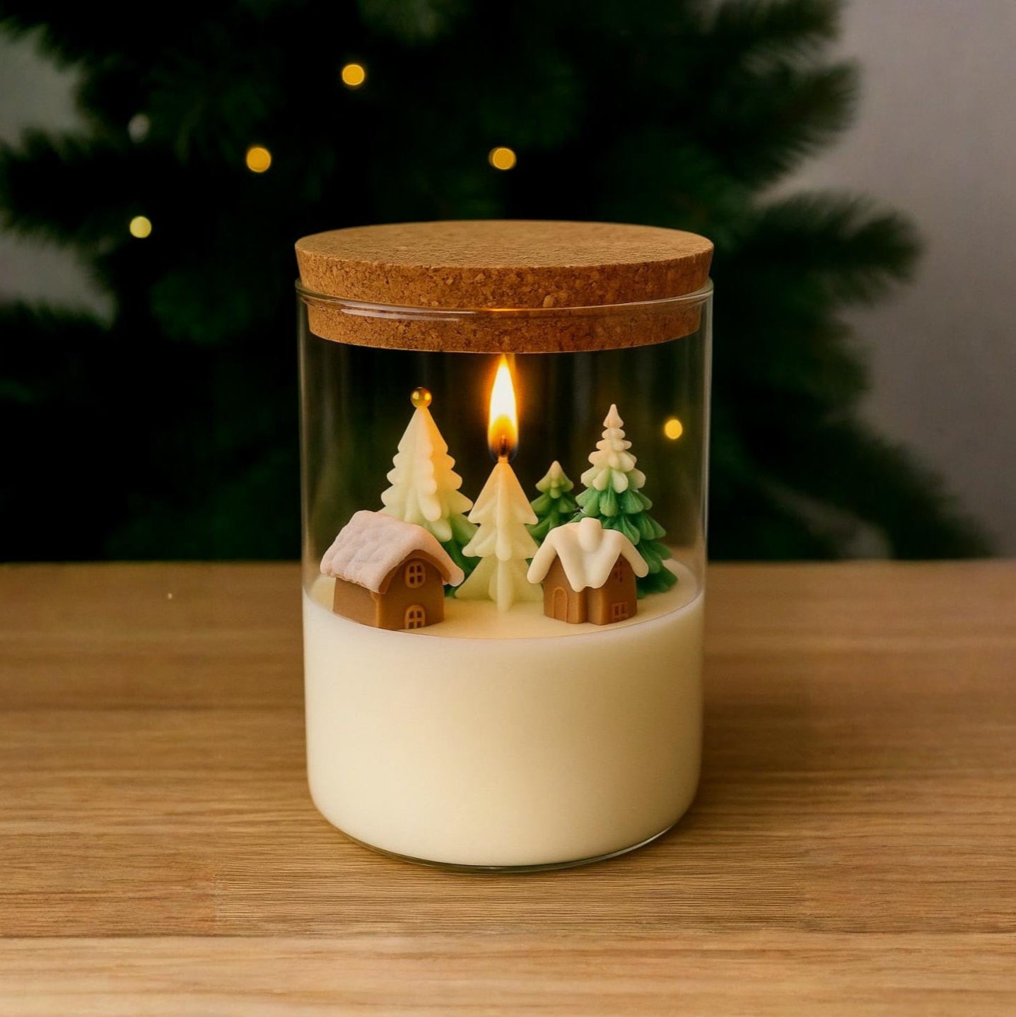 Christmas Village Candle