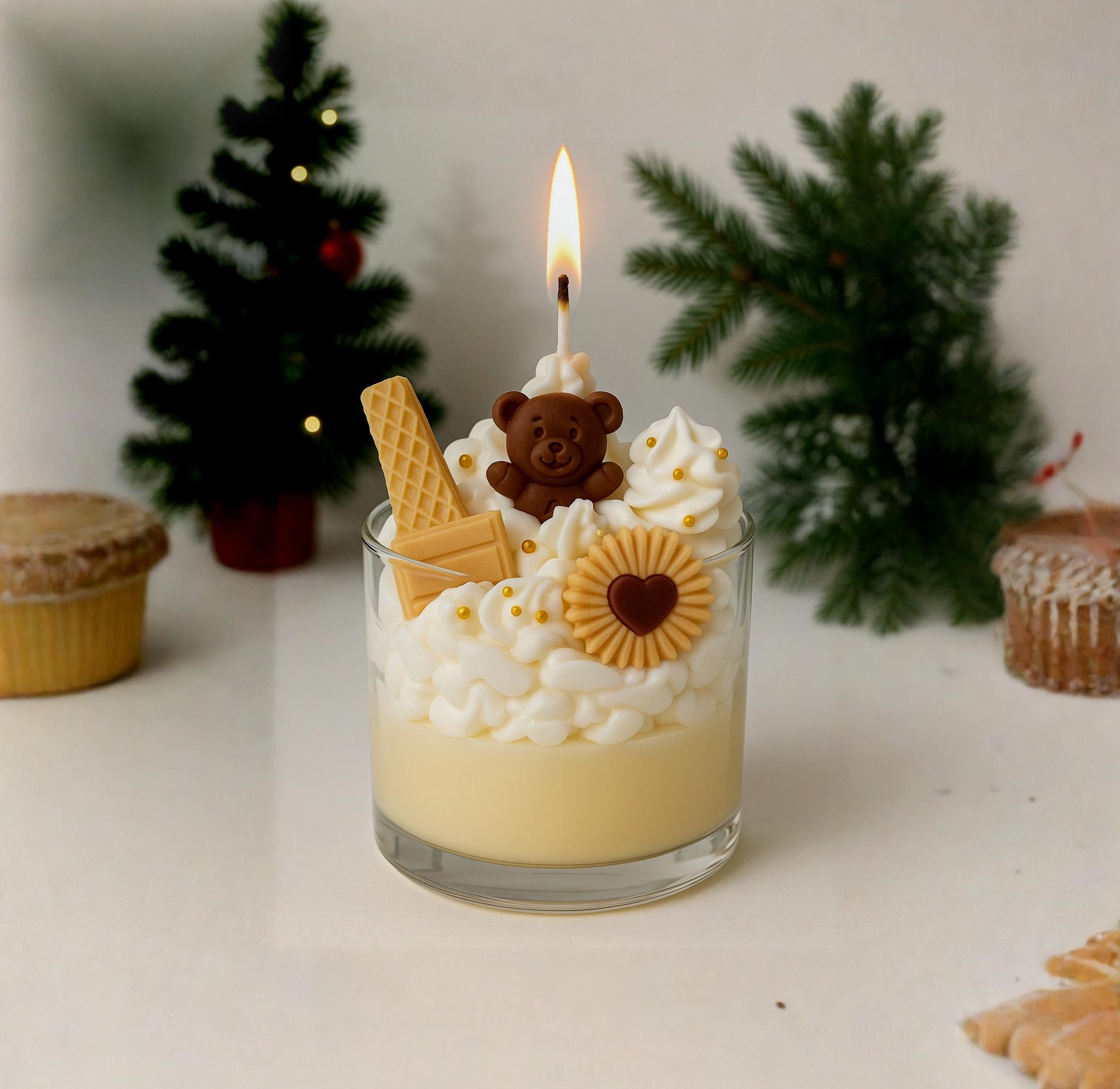 Vanilla Bear Cupcake